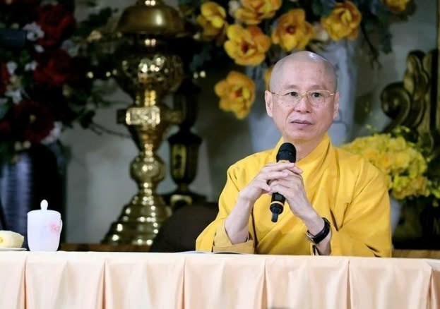 Mr. Vuong Tan Viet (Thich Chan Quang) was not on the list of candidates for the 1989 high school supplementary cultural graduation exam. Photo: Vietnam Buddhist Sangha.