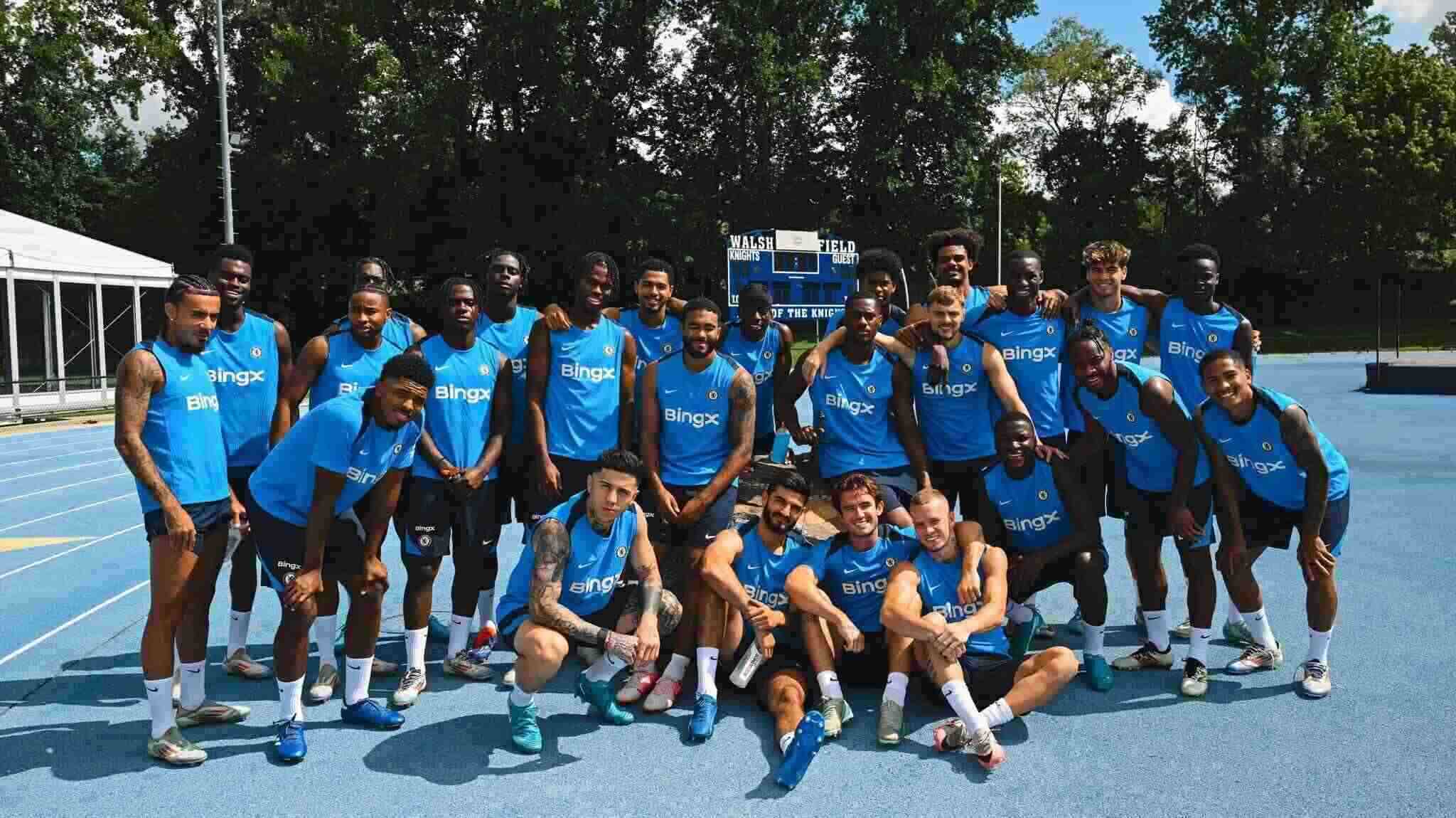 Chelsea's squad size is increasing. Photo: CFC