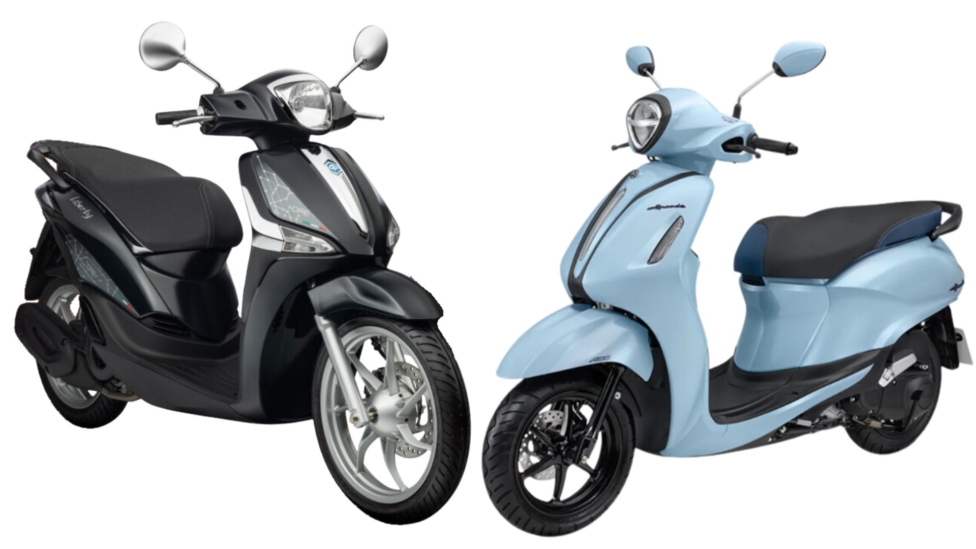 Hai mẫu xe tay ga thanh lịch cho người lao động. 