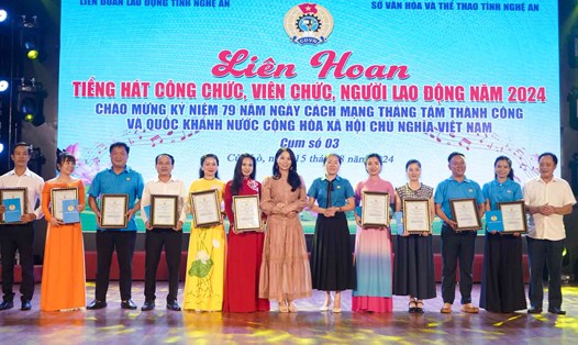 Các tiết mục xuất sắc tại chương trình. Ảnh: Duy Chương.