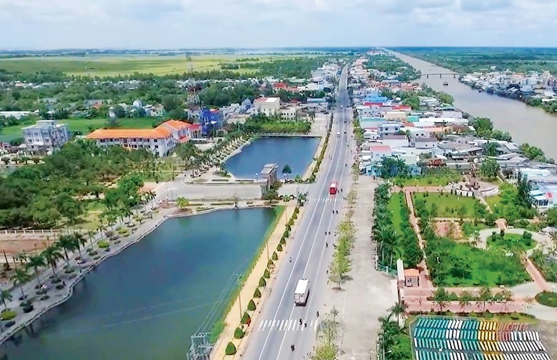 A corner of Gia Rai Town, Bac Lieu province. Photo: Nhat Ho