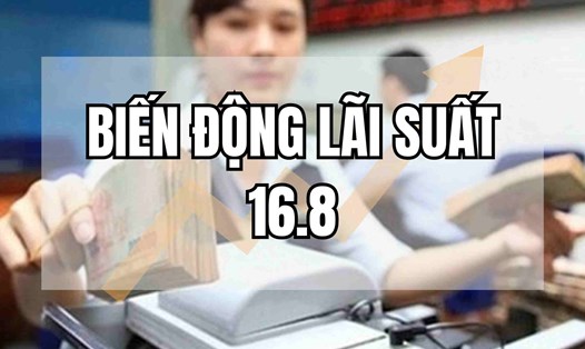 Biến động lãi suất 16.8: Bất ngờ với biến động khó lường. Thiết kế ảnh: Huyền Mai.