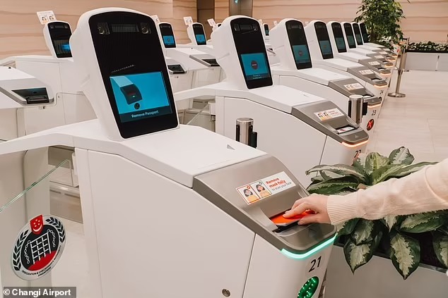 Singapore's Changi Airport is also at the forefront of deploying biometric technology. Photo: Changi Airport