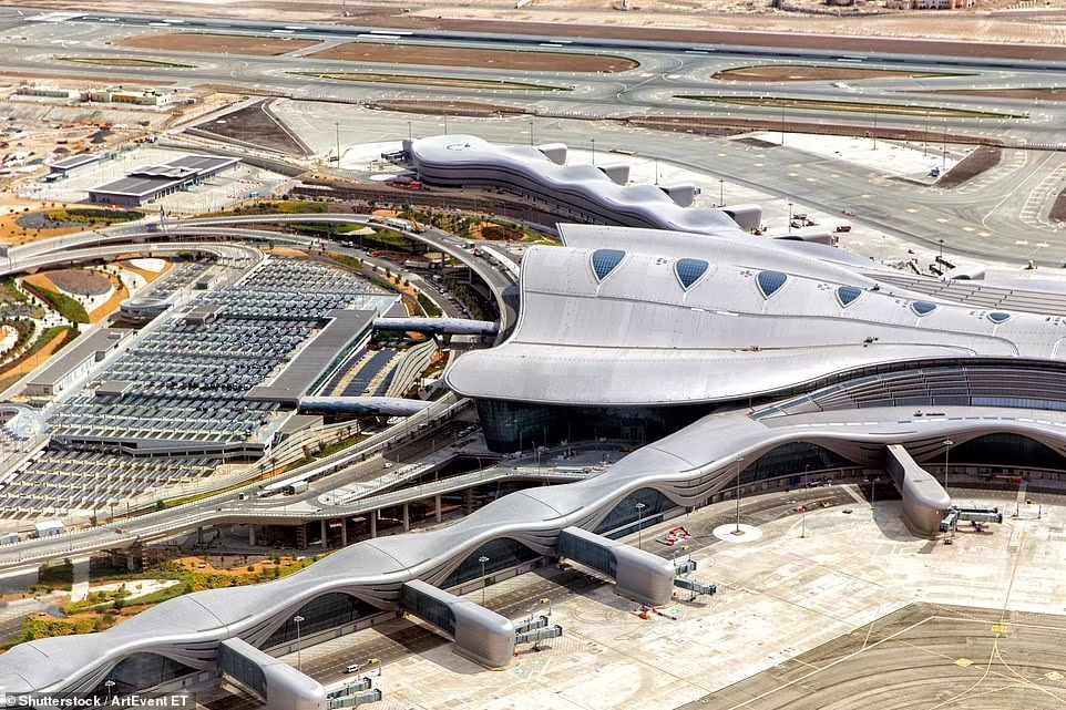 It is one of the fastest growing airports in the world in terms of passenger numbers, new airlines and infrastructure development. Photo: Zayed International Airport