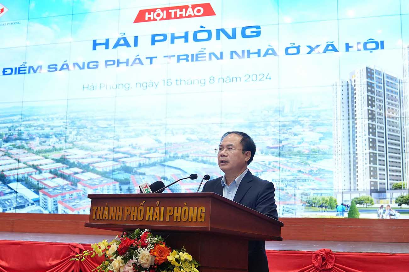 Deputy Minister of Construction Nguyen Van Sinh. Photo: Nhu Y.