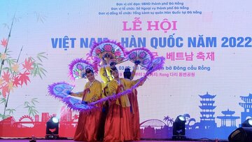 Special activities at the Vietnam - Korea Festival 2022. Photo: Kim Phuong