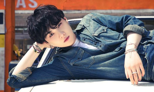 Nam thần tượng Kpop Suga nhóm BTS. Ảnh: Big Hit