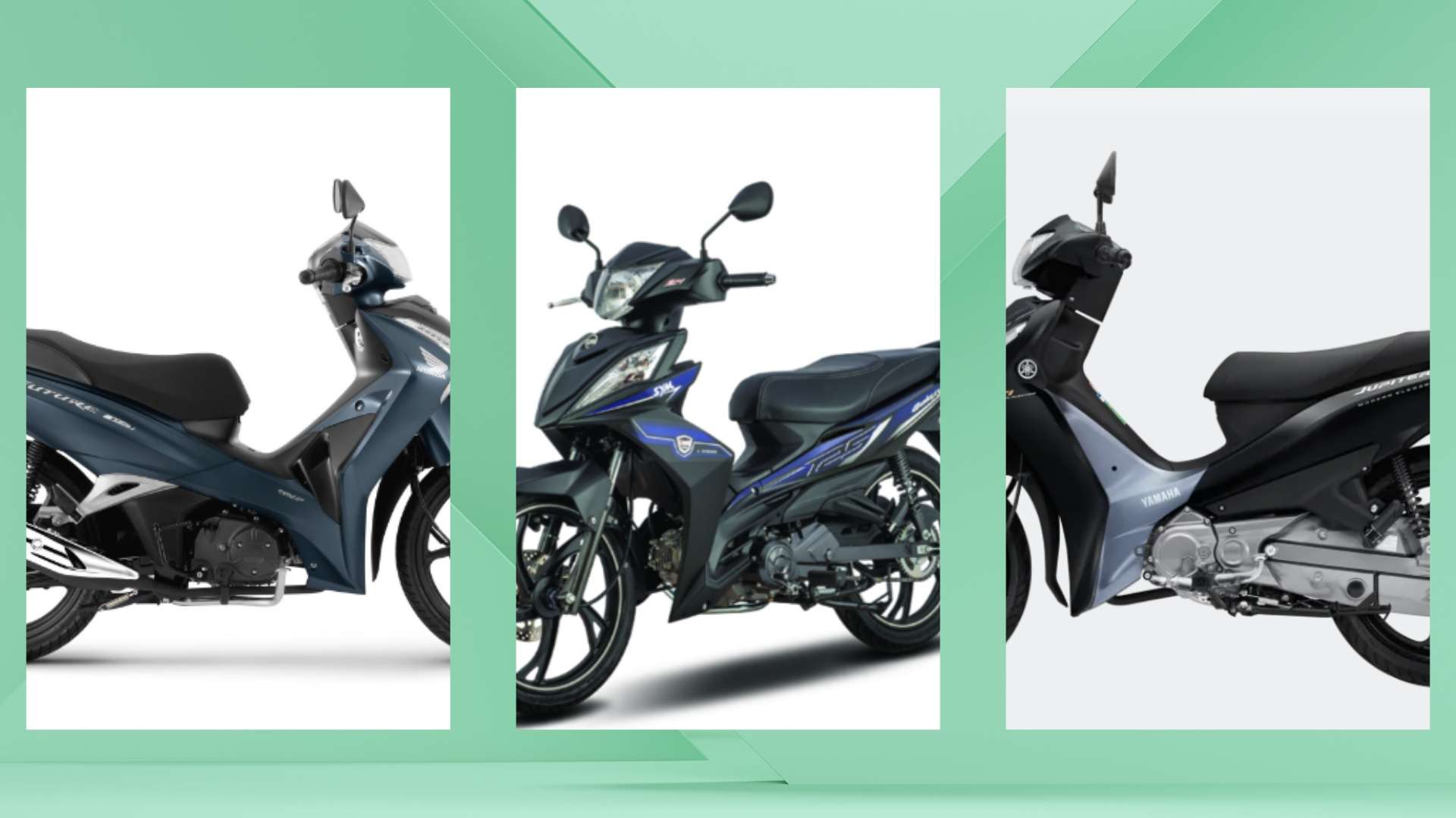 Xe máy số tiết kiệm xăng cho sinh viên mới ra trường. 