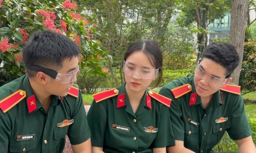 Học viện Khoa học quân sự đã công bố điểm chuẩn năm 2024, cao nhất 28,22 điểm. Ảnh: Nhà trường