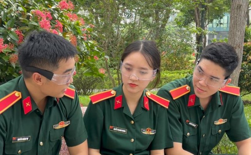 Học viện Khoa học quân sự đã công bố điểm chuẩn năm 2024, cao nhất 28,22 điểm. Ảnh: Nhà trường