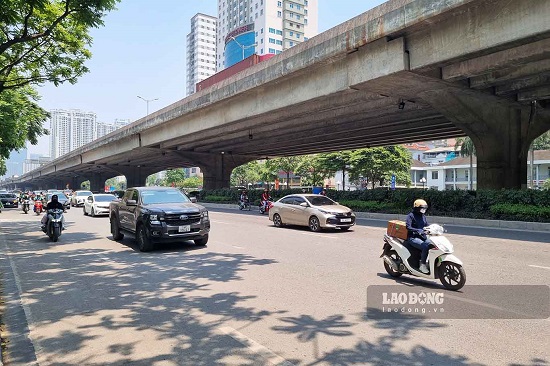 Sở GTVT Hà Nội đề nghị sửa chữa tuyến đường vành đai 3 trên cao. Ảnh: LDo