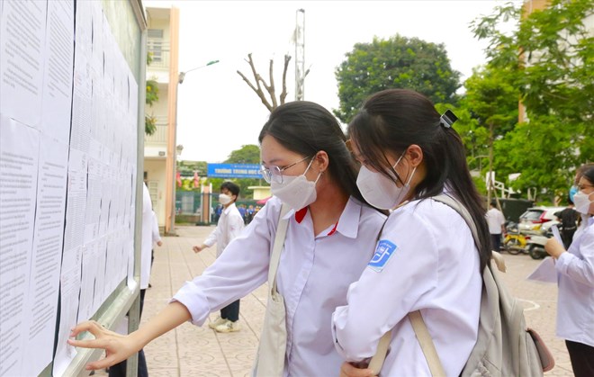 Thí sinh trúng tuyển đại học cần xác nhận nhập học đại học năm 2024 chậm nhất 17 giờ ngày 27.8. Ảnh: Minh Hà