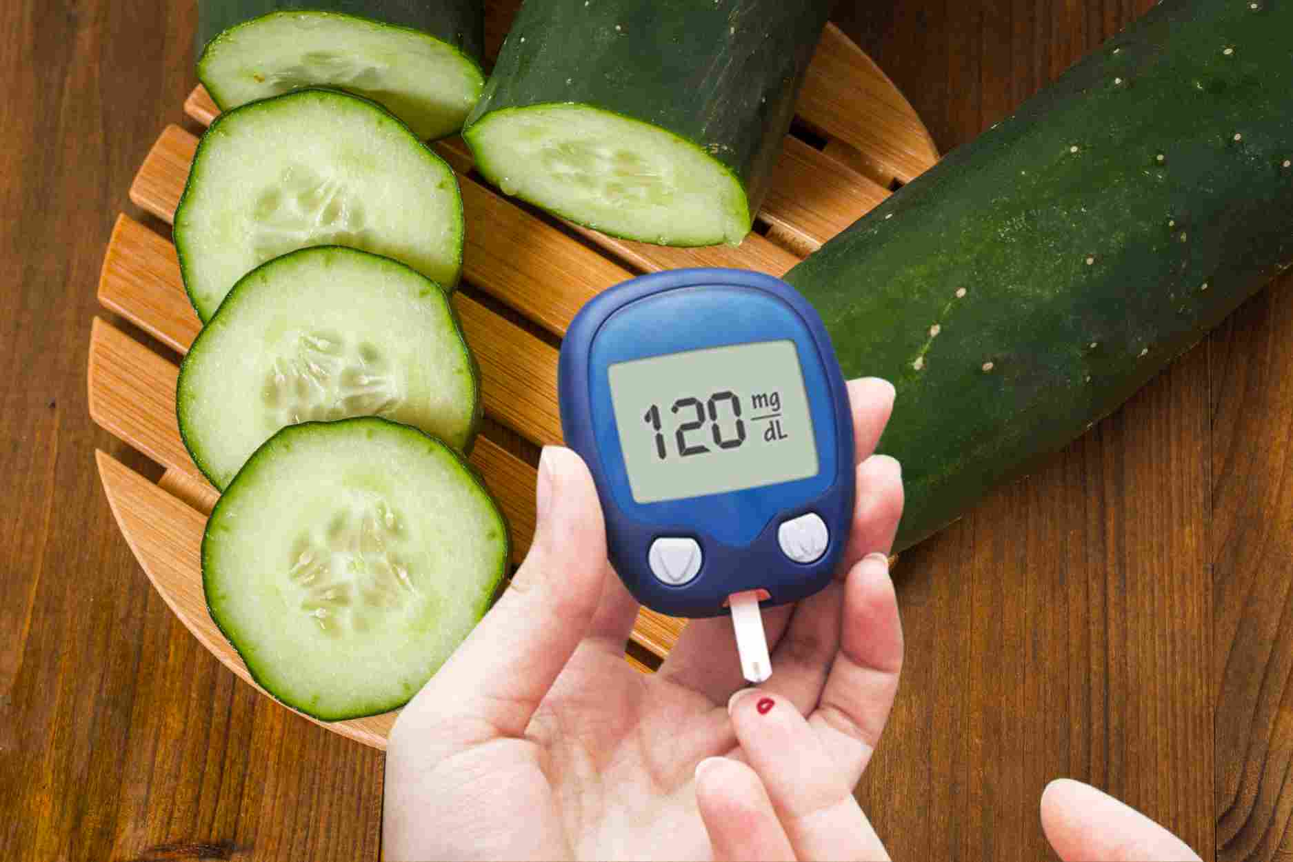 Dưa chuột giúp hạn chế chỉ số đường huyết tăng vọt