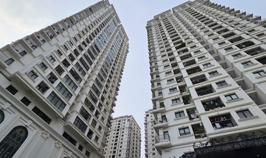 Chung cư Iris Garden (phường Cầu Diễn, Nam Từ Liêm, Hà Nội). Ảnh: Lương Hạnh