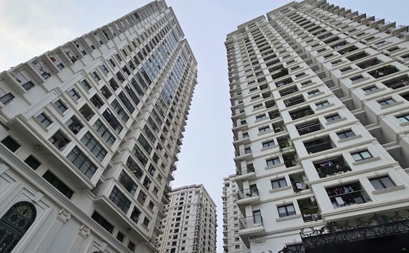 Chung cư Iris Garden (phường Cầu Diễn, Nam Từ Liêm, Hà Nội). Ảnh: Lương Hạnh