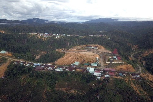 Villages of mountainous people in the earthquake epicenter. Photo: Thanh Tuan