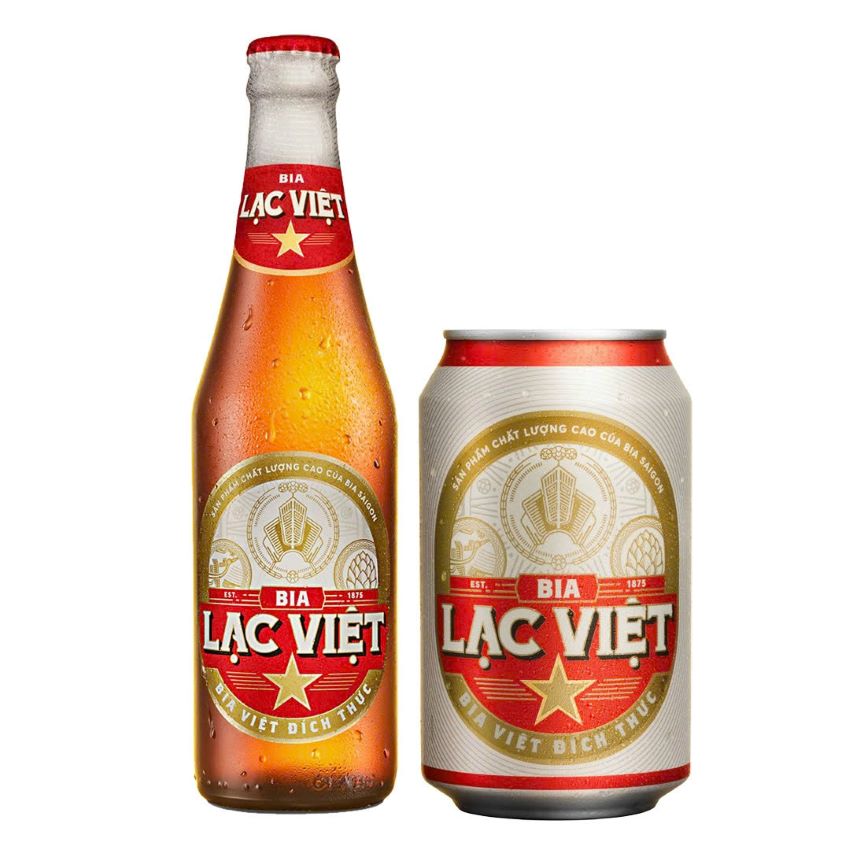Bia Lạc Việt được công nhận là “Bia Lager nhẹ ngon nhất thế giới”. Ảnh: SABECO