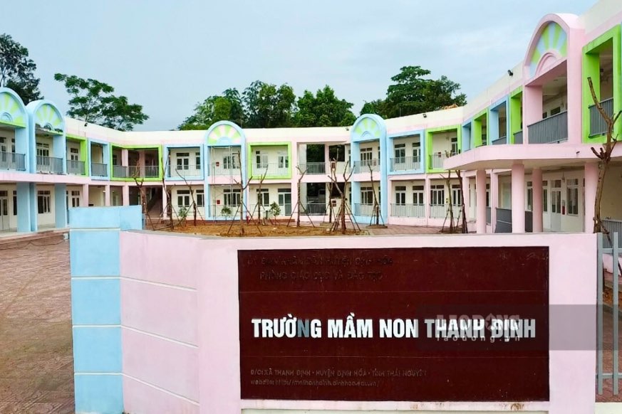 The desired school in the mountainous district of Thai Nguyen is about to be inaugurated.