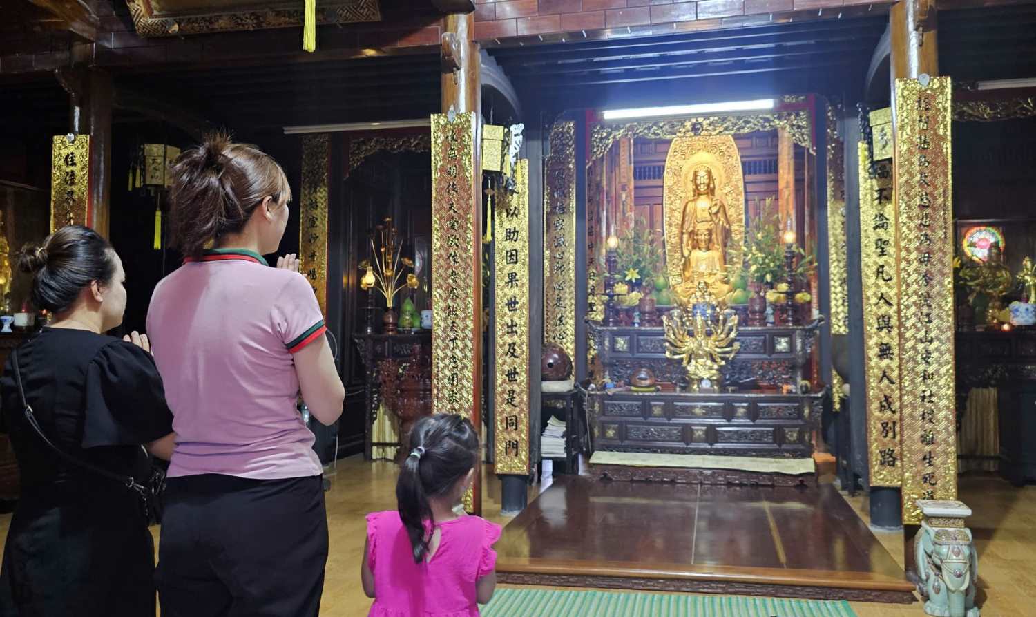 Buddha ceremony.