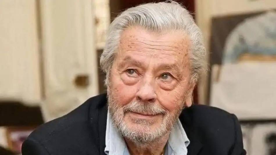 Delon in his old age. Photo: Instagram