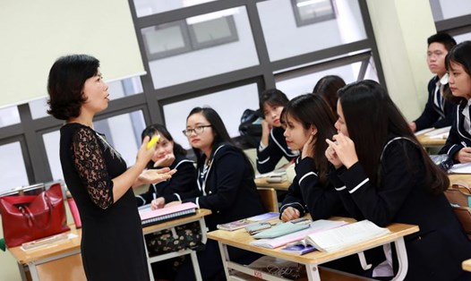 Nhóm ngành Sư phạm nằm trong nhóm có điểm chuẩn cao nhất trong mùa tuyển sinh năm 2024. Ảnh: Hải Nguyễn