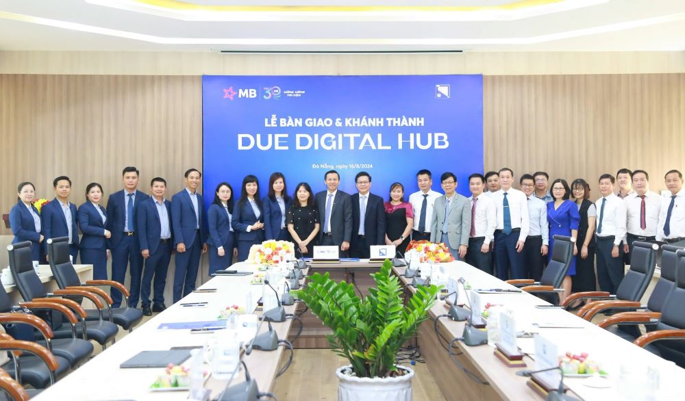 DUE-MB Digital Hub là Digital Hub thứ sáu được MB xây dựng. Ảnh: MB.