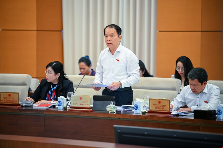 Chairman of the Legal Committee Hoang Thanh Tung - Photo: Quochoi.vn