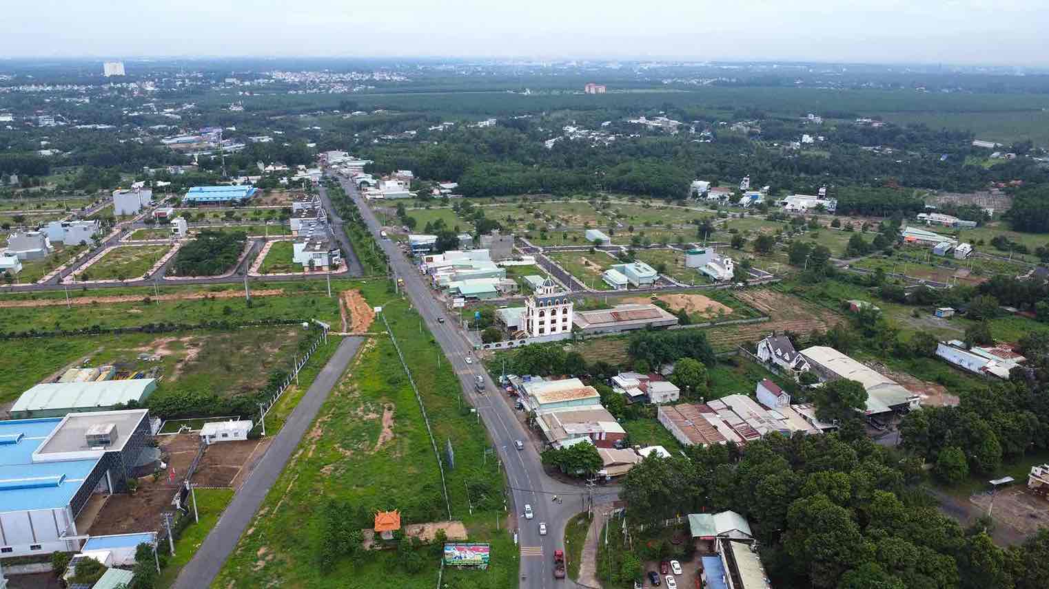 Road DT 769 passes through Long Thanh district. Photo: HAC