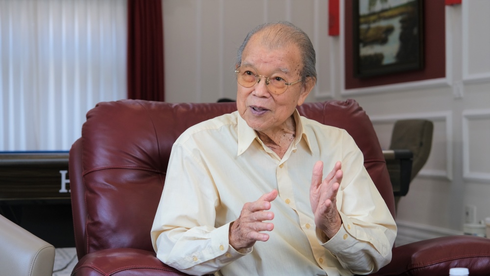 GS.TS Võ Tòng Xuân. Ảnh: Phong Linh