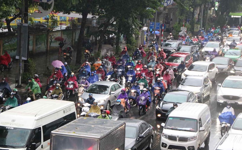 Dự báo miền Bắc nhiều nơi mưa to từ đêm mai (20.8). Ảnh: Hữu Chánh