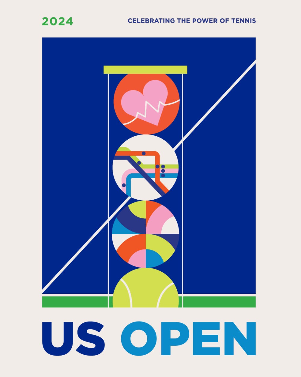 The theme at US Open 2024 is "Celebrating the power of tennis". Photo: US Open