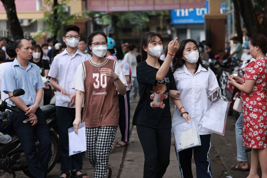 Học sinh tại Hà Nội sẽ tựu trường sớm nhất từ ngày 22.8.2024. Ảnh: Hải Nguyễn