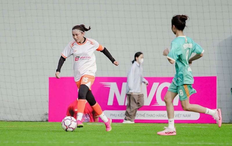 SHB FC women's team won the Queen League - S1 tournament. Photo: Minh Hieu