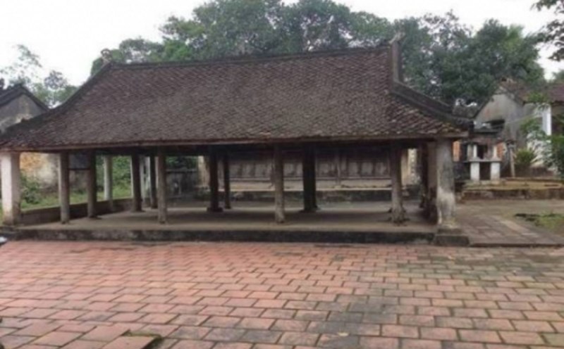 Đền thờ Dương Trí Trạch ở xã Khánh Vĩnh Yên, 
huyện Can Lộc, Hà Tĩnh. Ảnh: Tư liệu Bảo tàng Hà Tĩnh