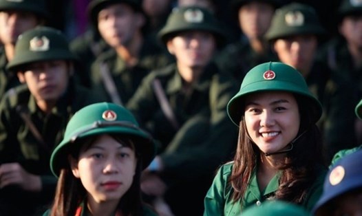 Nhiều trường quân đội đã công bố điểm chuẩn xét tuyển sớm năm 2024. Ảnh: Hoàng Triều