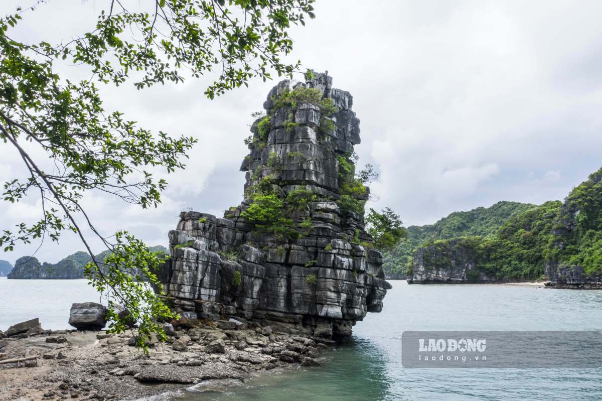 Hon Xep is located in Ha Long Bay. Photo: Do ​​Giang