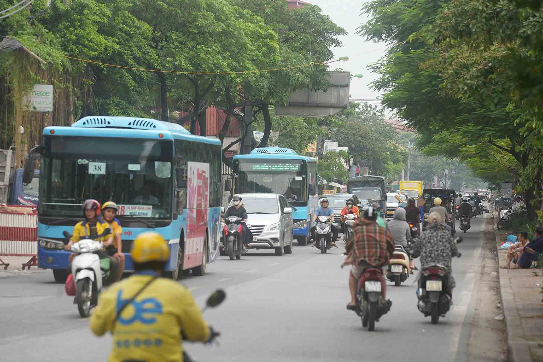 Đoạn tuyến hiện chỉ có 2 làn xe