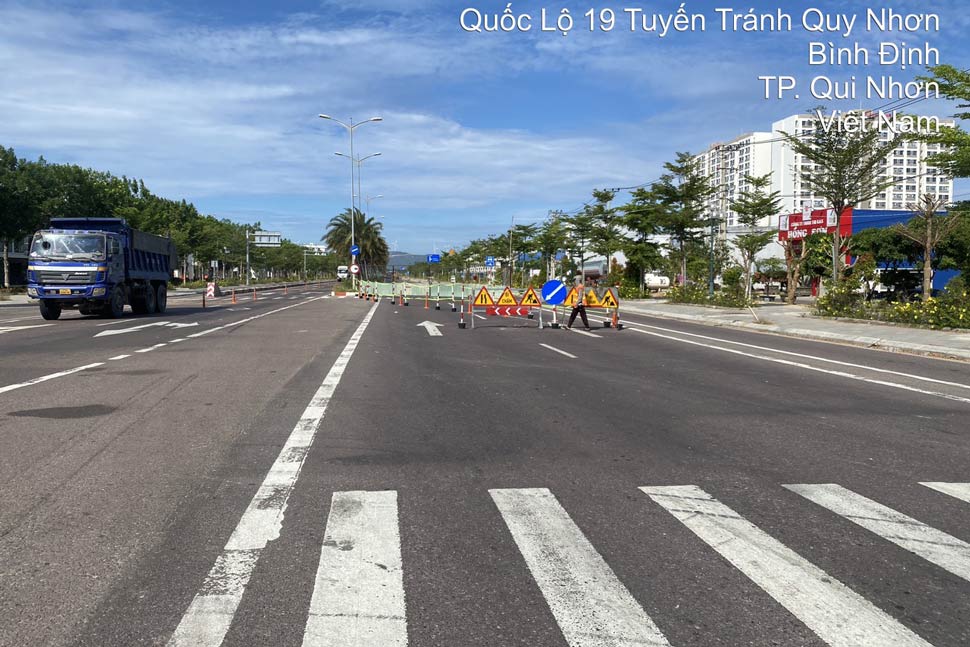 2 trạm kiểm tra tự động sẽ được lắp đặt trên QL19 và QL19C của Bình Định. Ảnh: Quang Bát