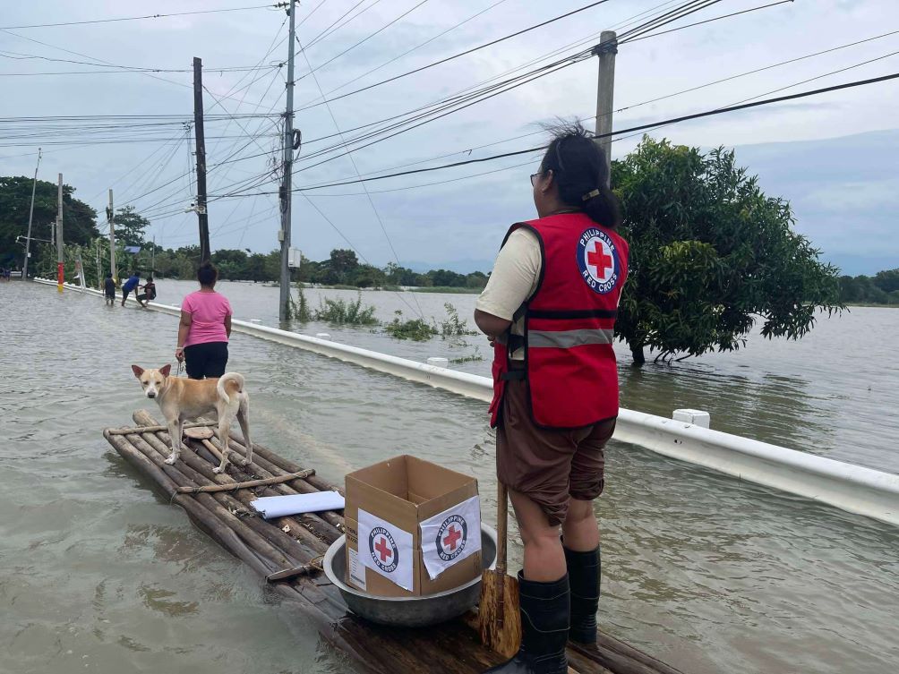 Typhoon Carina seriously affected the lives of Filipinos. Photo: Philippine Red Cross