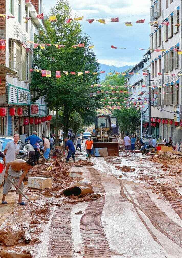 Typhoon No. 3 Gaemi caused serious damage to Hunan province, China. Photo: Xinhua