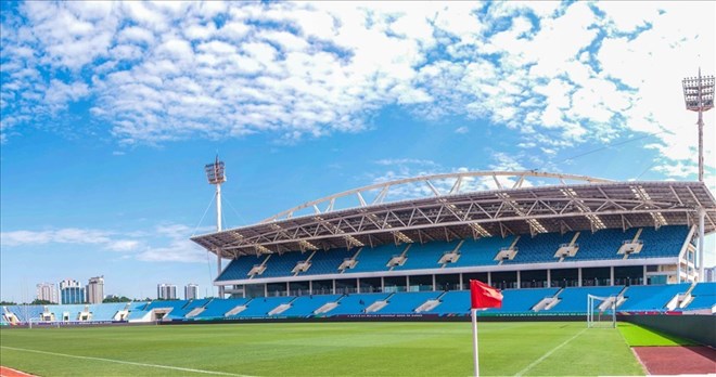 Thể Công Viettel sẽ đá trên sân nhà Mỹ Đình ở V.League 2024-2025. Ảnh: Minh Anh