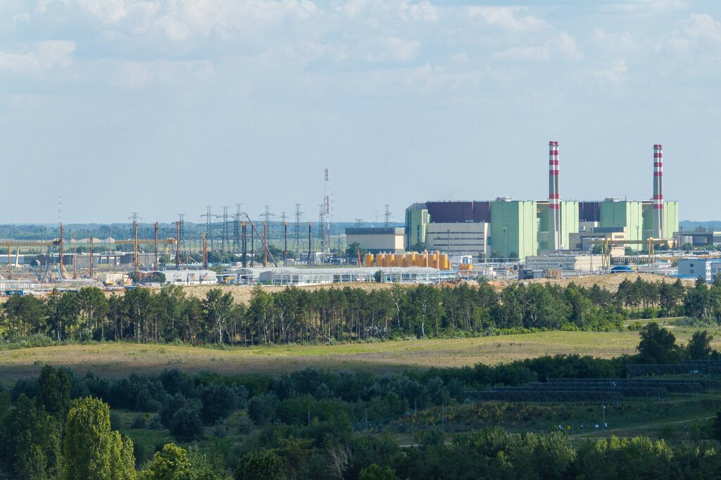 Paks nuclear power plant and construction site of the next nuclear power plant in Hungary. Photo: Paks-2