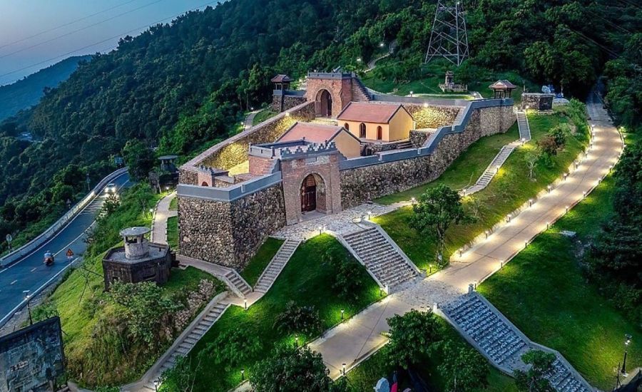 Di tích Hải Vân Quan sau khi trùng tu. Ảnh: An Thượng
