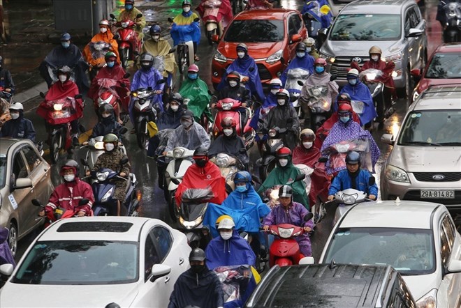 Hanoi has thunderstorms mainly in the evening. Photo: An An