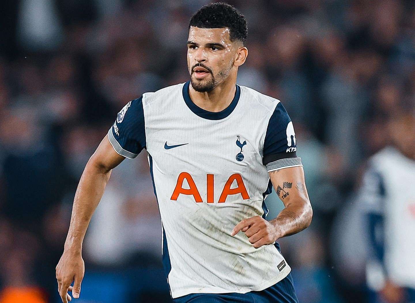 Dominic Solanke có trận ra mắt không ưng ý cho Tottenham khi bỏ lỡ nhiều cơ hội. Ảnh: Tottenham