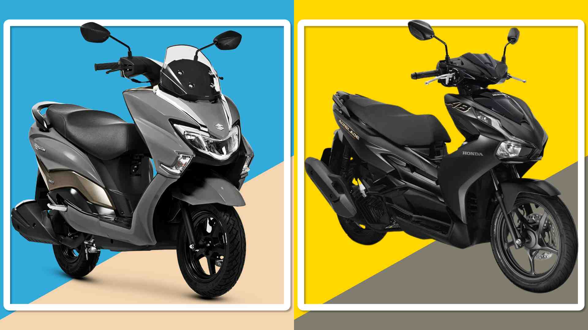 Hai mẫu xe tay ga cá tính tầm giá dưới 50 triệu đồng. 