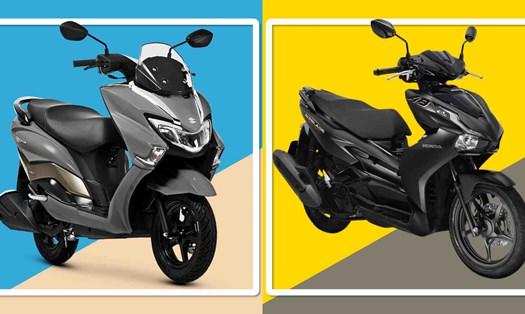 Hai mẫu xe tay ga cá tính tầm giá dưới 50 triệu đồng.