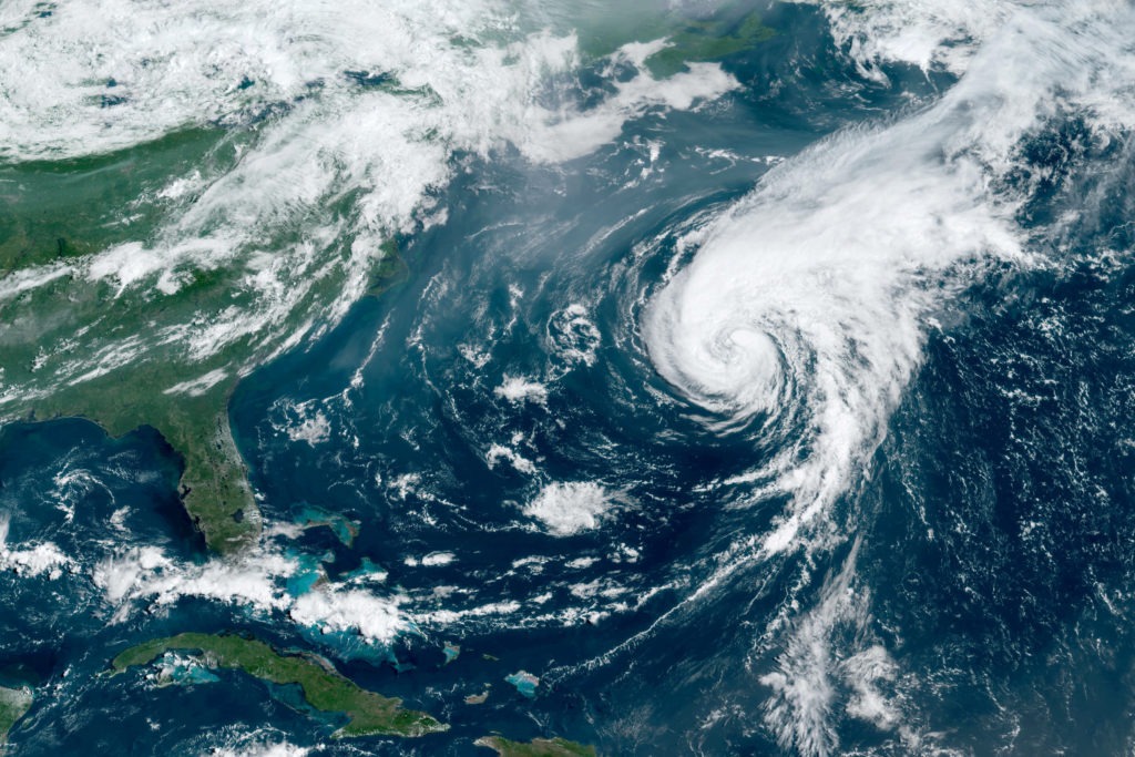 Current location of Storm No. 5 Ernesto. Photo: NHC/NOAA