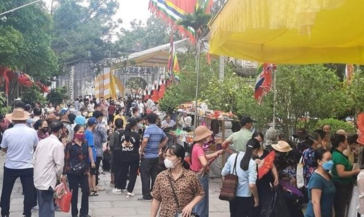 Nhiều hoạt động hấp dẫn diễn ra tại lễ hội mùa thu Côn Sơn - Kiếp Bạc, Hải Dương. Ảnh: Côn Sơn - Kiếp Bạc