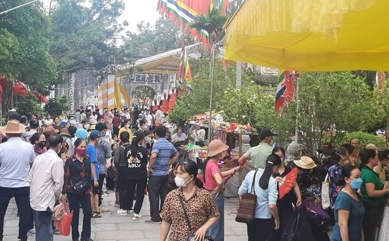 Nhiều hoạt động hấp dẫn diễn ra tại lễ hội mùa thu Côn Sơn - Kiếp Bạc, Hải Dương. Ảnh: Côn Sơn - Kiếp Bạc